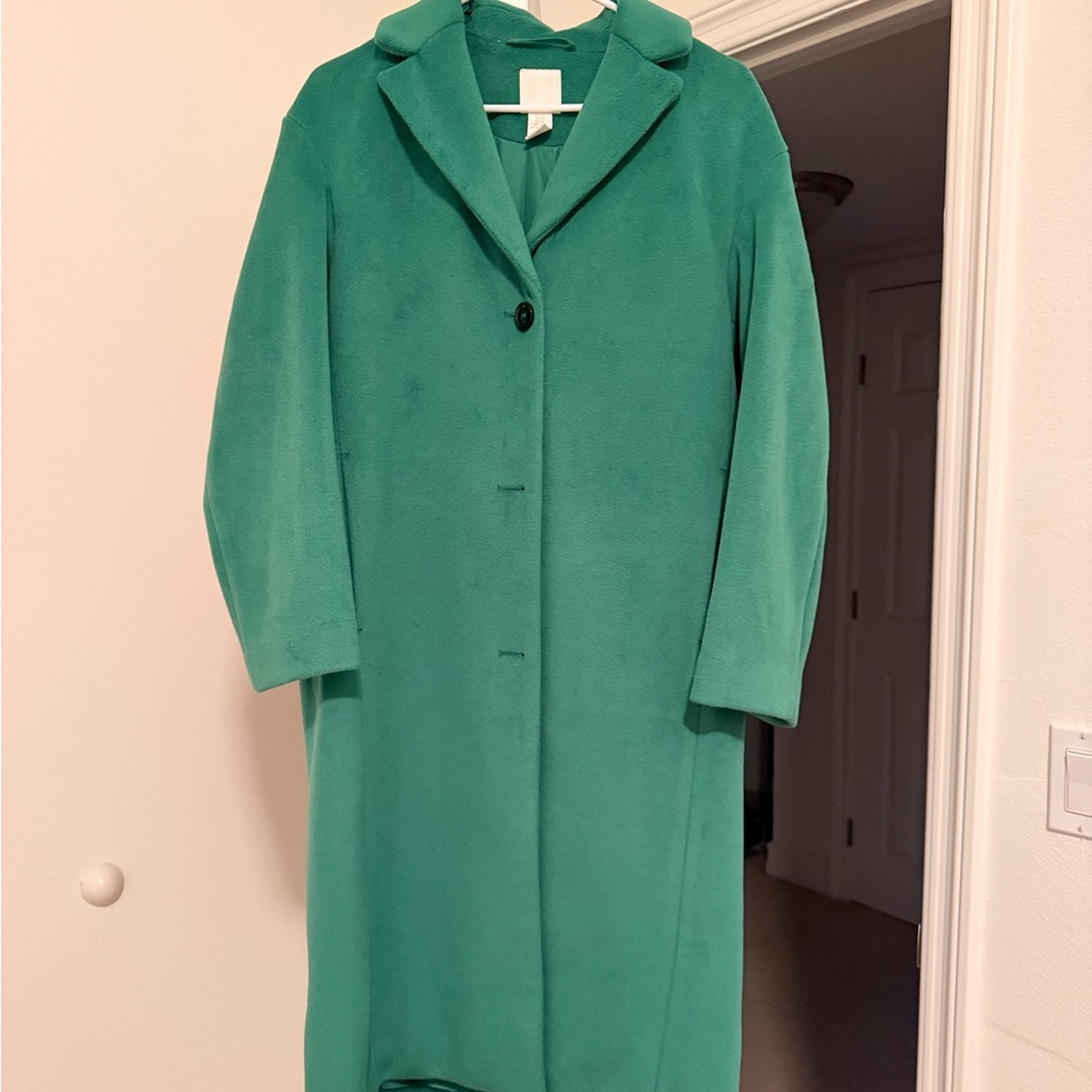 H&M Vibrant Green Coat